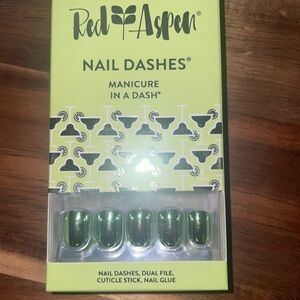 Red Aspen Nail Dashes in Margarita O’Clock, Myra
